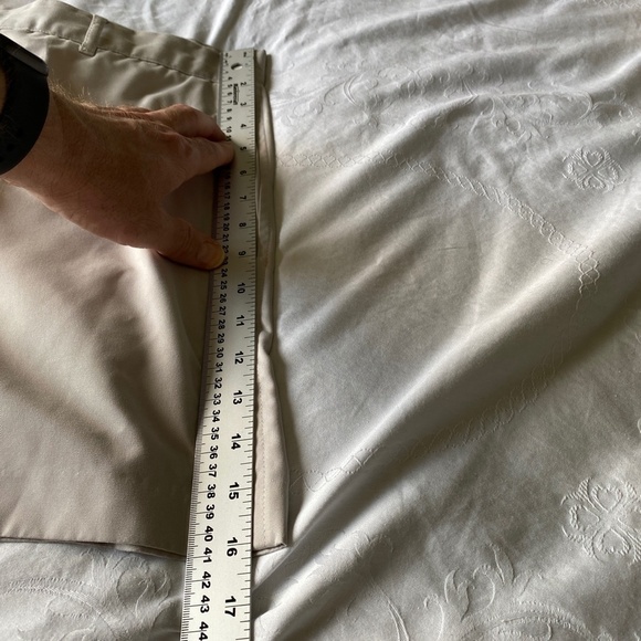 Weir Golf Men's Gray/Beige Performance Golf Shorts Size 36 Preppy Clubhouse - Picture 12 of 13